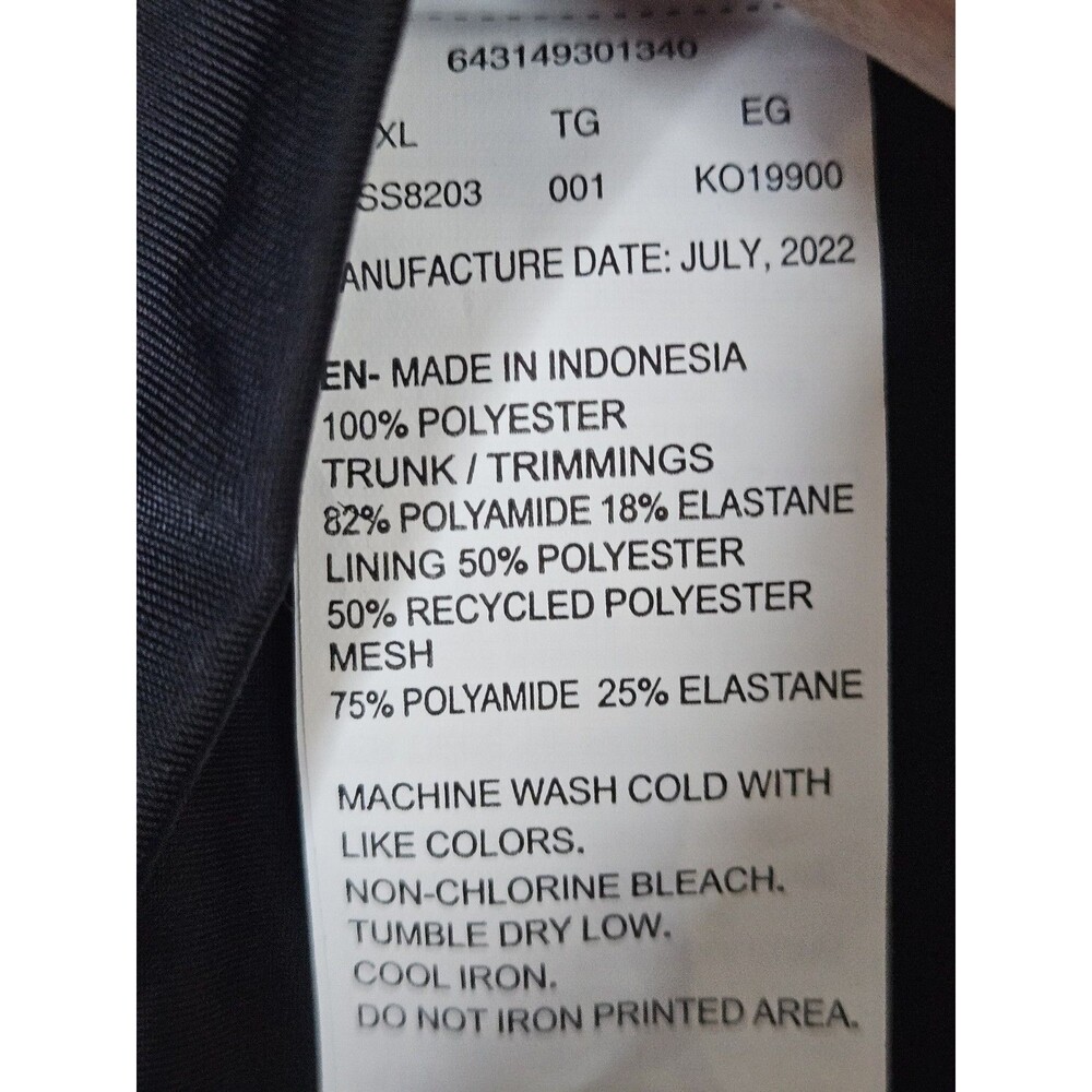 NIKE Swim Skirt Women's Size XL Black Solid Board Activewear Lined Skort - Picture 7 of 13